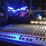 Mixer di palco "Villa Celimontana Jazz Festival"