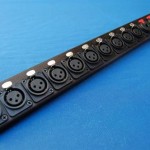 Pannello rack 10 XLR F, 2 Jack, 2 Combo, 2 XLR M